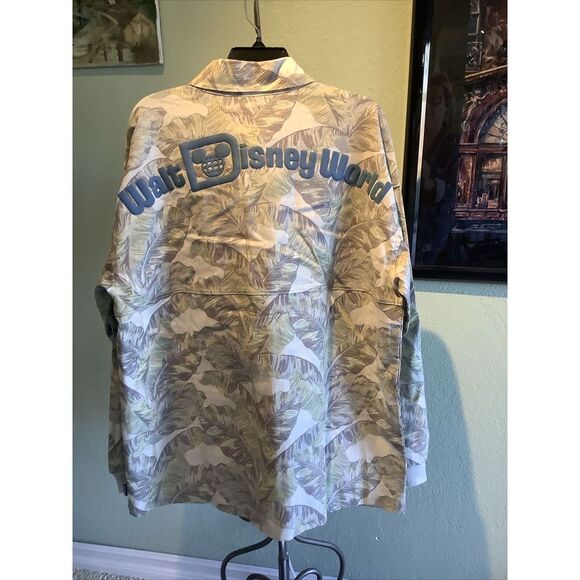 New Men's Disney World Spirit Jersey Linen Cotton Blend Size XL - Picture 6 of 11